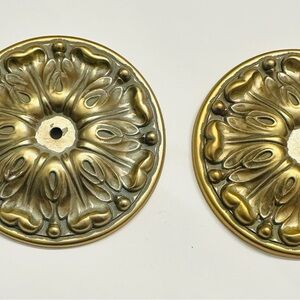 Bob Mackie Gold Decorative Back Plate for Drawer Pulls